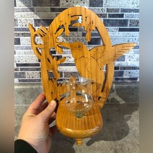 🐱 Handmade Hummingbird Wall Decor